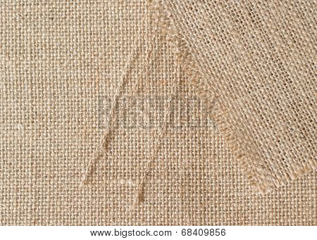 Burlap background
