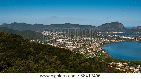 Beautiful Landscape with Urban Areas
