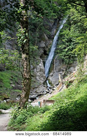 Gainfeld Waterfall (in Bischofshofen, Austria)