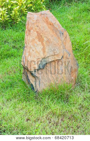 Rocks On The Lawn