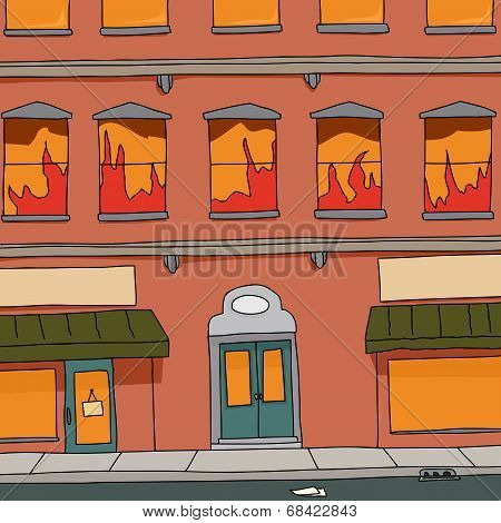 Burning Building