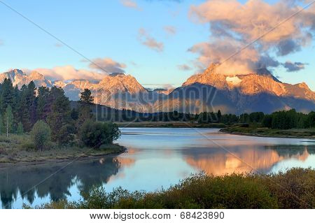 Oxbow Bend At The Grand Tetons