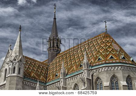 Mathias Church In Budapest
