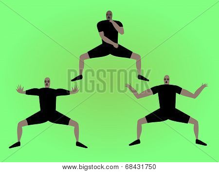 Haka dancers