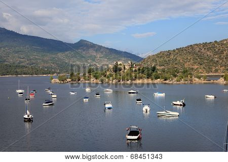Burguillo Reservoir. Iruelas Valley, Spain