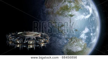 Alien UFO invasion nearing Earth