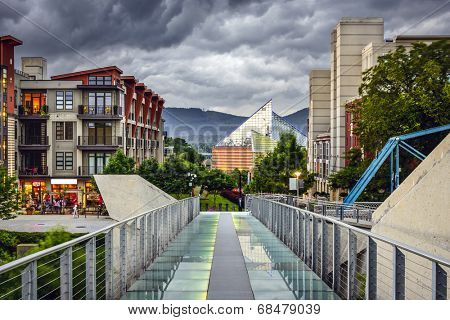 Chattanooga, Tennessee, USA downtown cityscape.