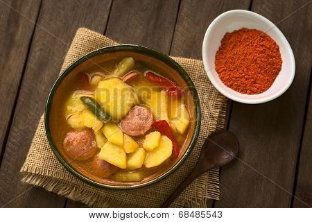 Hungarian Paprikas Krumpli (Potato with Paprika)