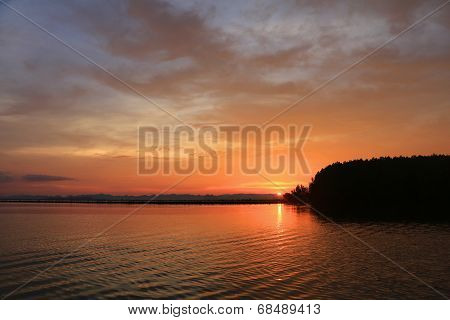 Sunset at Chumphon