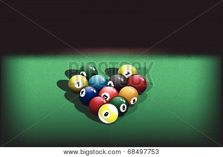 pyramid billiard balls