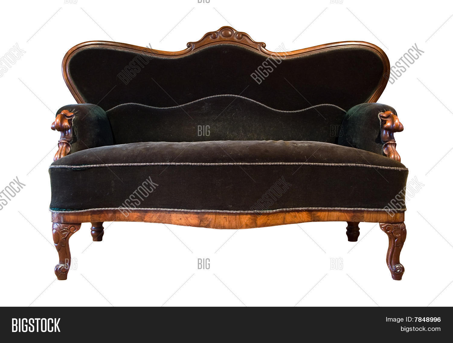 Green Antique Sofa Image & Photo (Free Trial) Bigstock