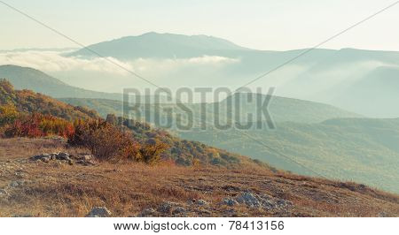 beautiful mountain landscape in Crimea