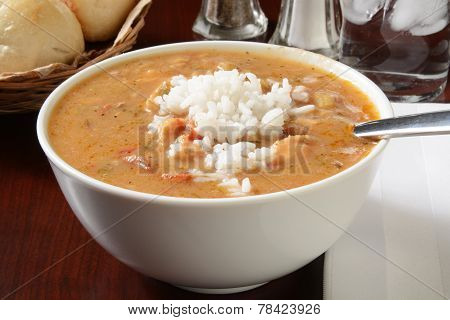 Chicken Sausage Gumbo