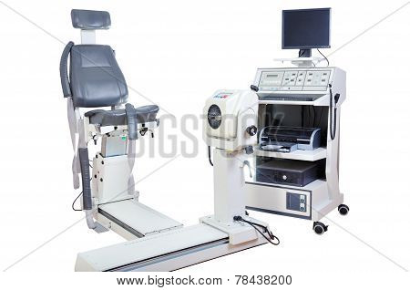 Scientific Human Sports Performance Assessment Machine. Modern Technology.