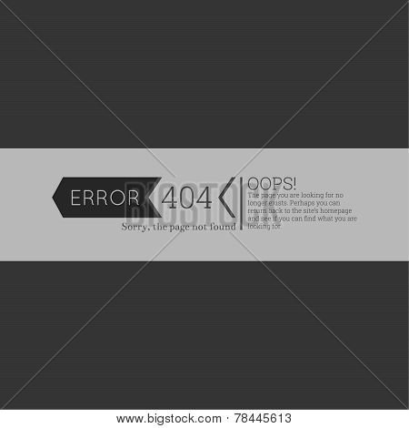 Oops. 404 error. Sorry, page not found.