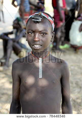 Portrait Of The African Boy.