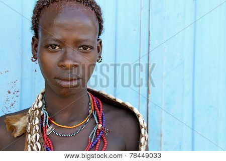 Portrait Of The African Woman.