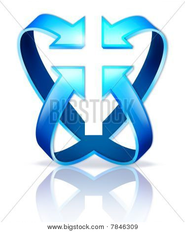 Šipka kříž