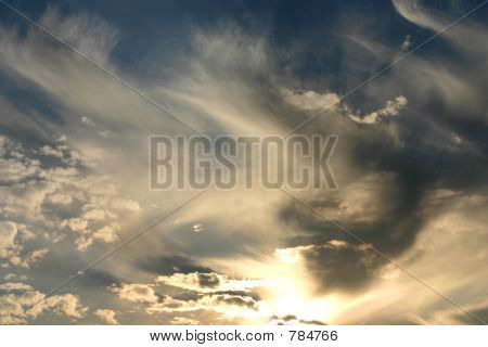 Smukke cloudscape