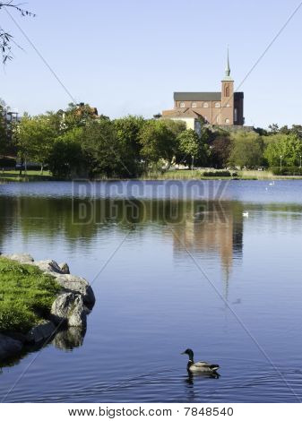 À beira do Lago