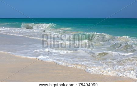 Caribbean Sea. Playa los Cocos. Cayo Largo. Cuba.