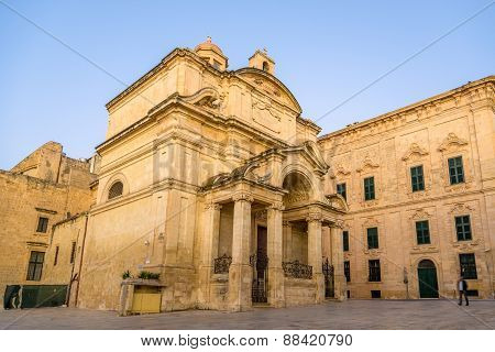 Church Of St Catherine In Valletta - Malta