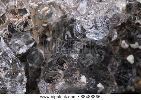 Hyalite Mineral Background