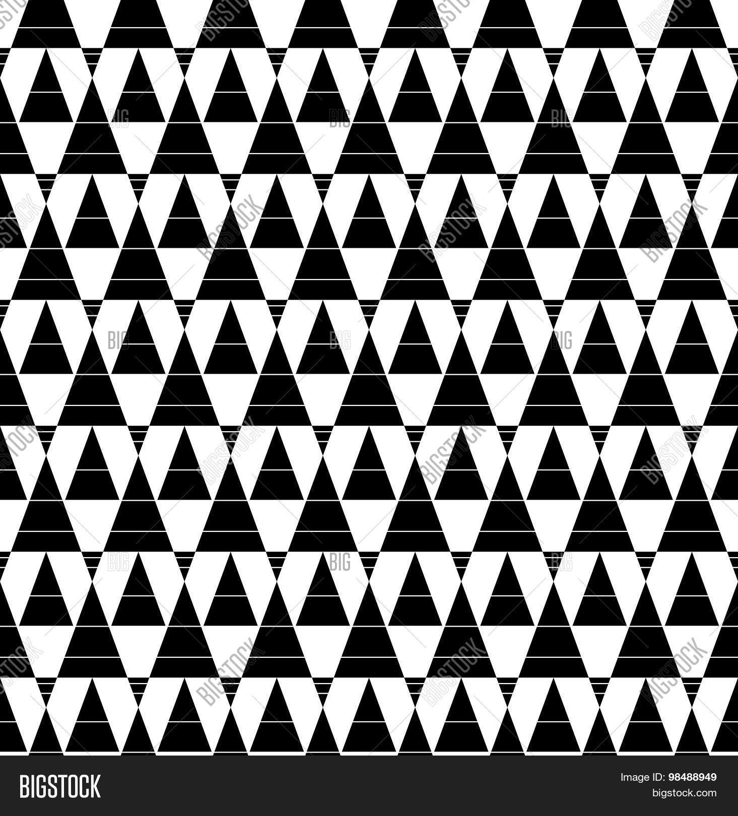 Black White Geometric Vector & Photo (Free Trial) Bigstock