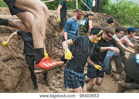 Dirty cross-country race. Tyumen. Russia
