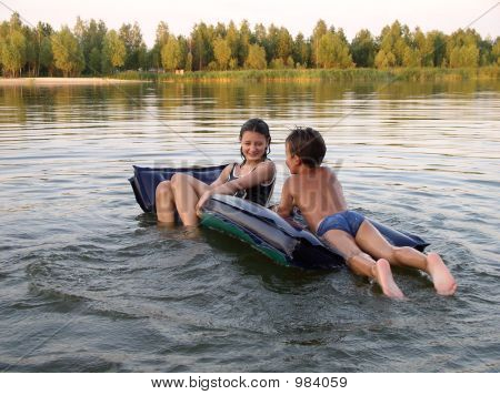 The Evening Bathing