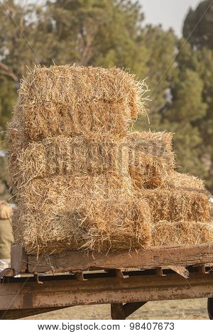 Farming Grass Bales