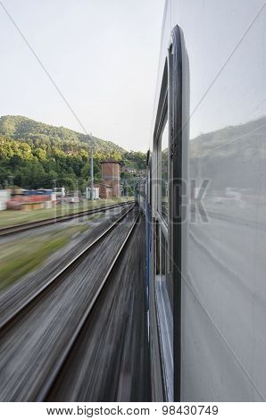 Train Leaving The Station