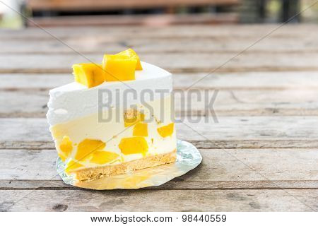 Cake On Wood