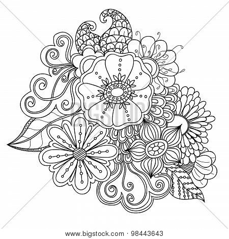 Floral decorative element