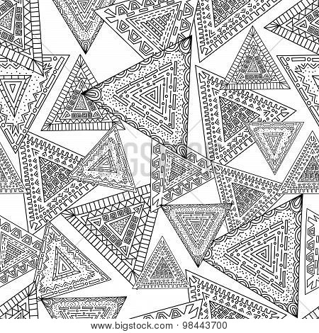 Triangles pattern