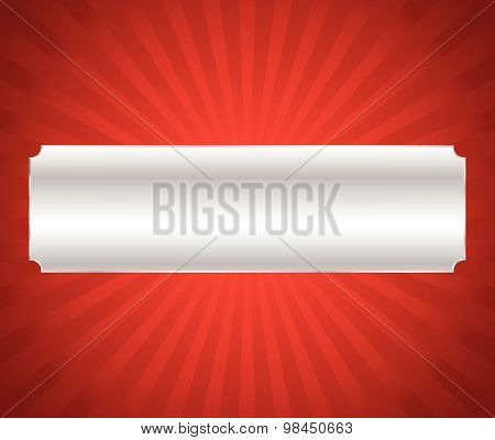 Plaque, Plaquettes With Blank Space. Editable Vector.