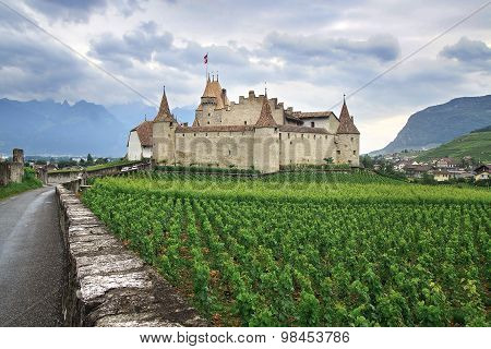Aigle Castle. Switzerland