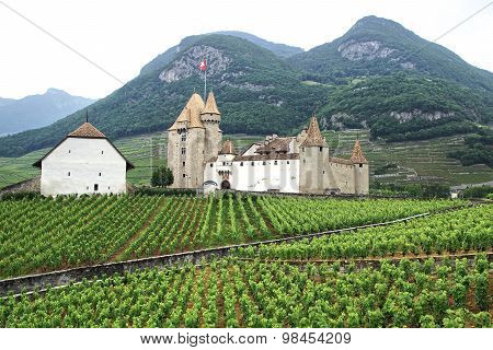Aigle Castle. Switzerland