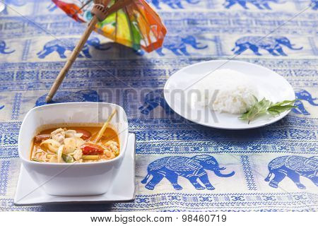 Tom Yum Goong Soup - Thai The Most Famous Dish