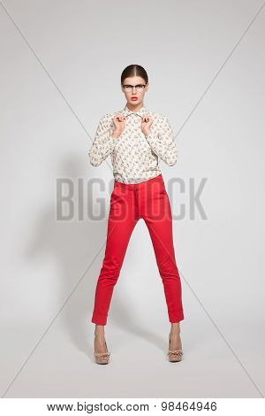 Fashion model woman