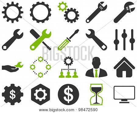 Settings and Tools Icons