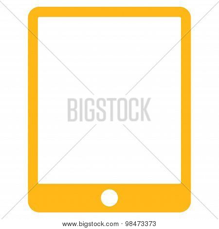 Tablet icon from Basic Plain Icon Set
