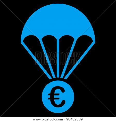 Papachute icon from BiColor Euro Banking Set