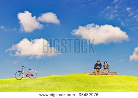 Busy With Mobile Phone