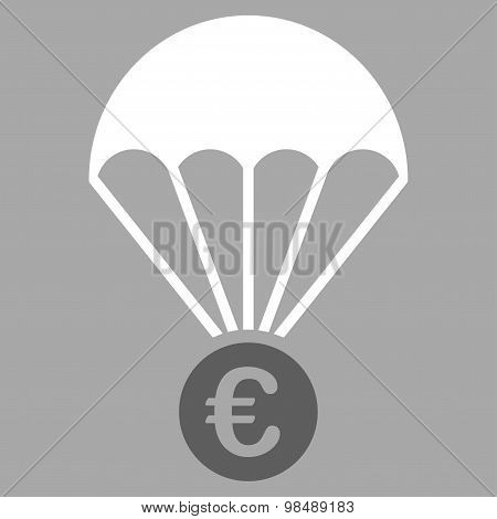 Papachute icon from BiColor Euro Banking Set