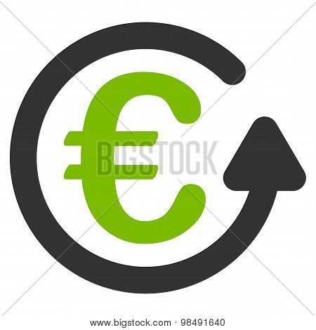 Chargeback icon from BiColor Euro Banking Set