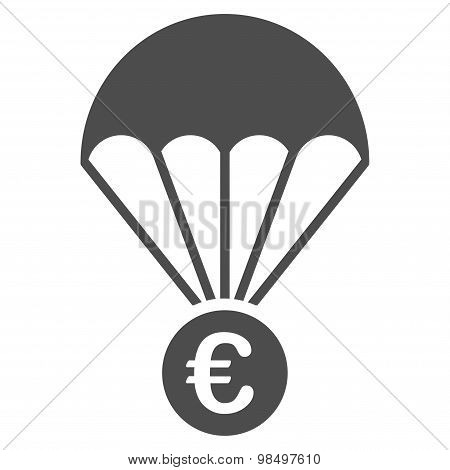 Papachute icon from BiColor Euro Banking Set