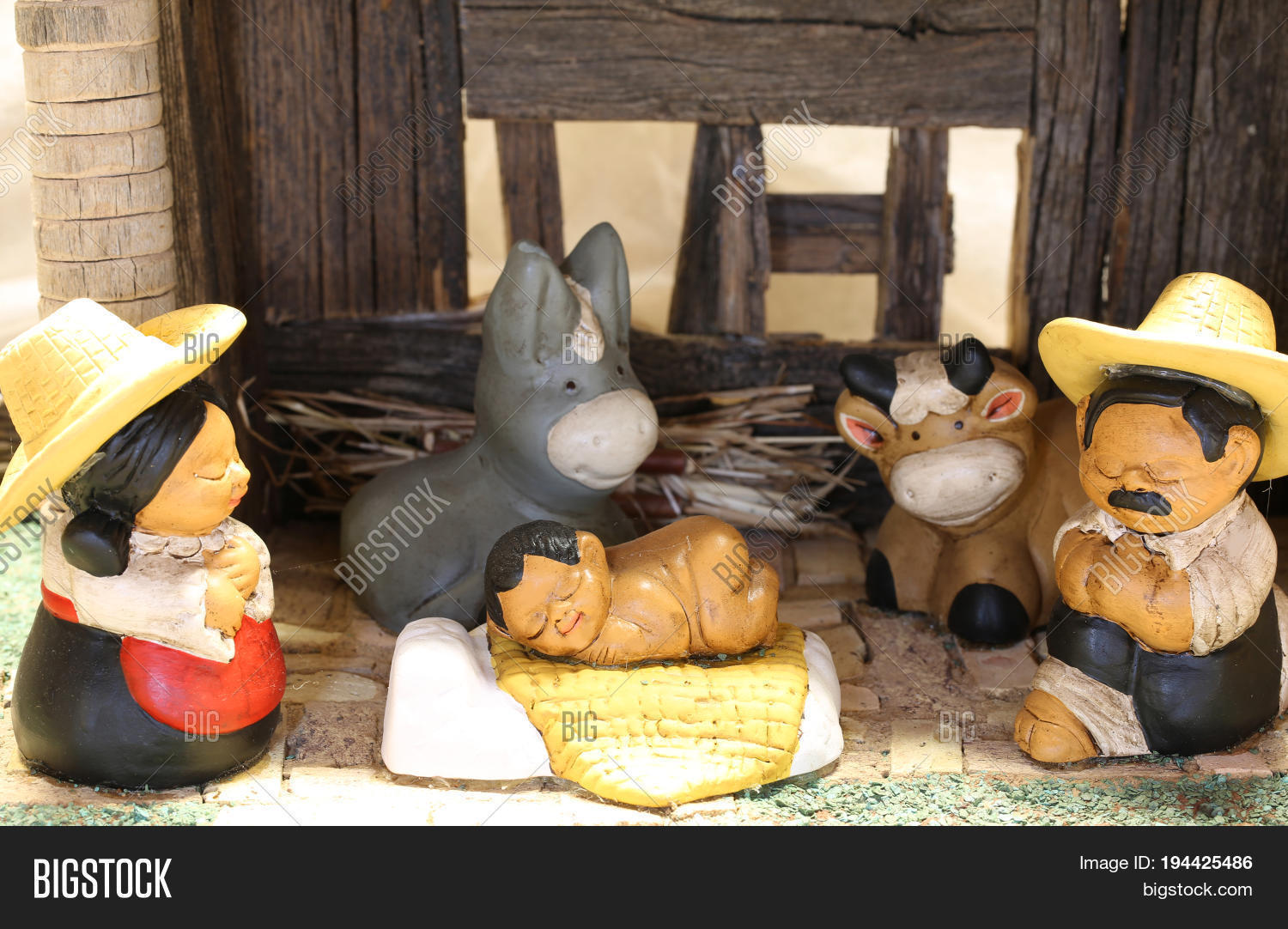 Mexican Nativity Scene Image & Photo (Free Trial) Bigstock
