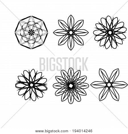 Geometric Pattern Icon Star Astrology Starsastrology Geometric Pattern Set Pentagram