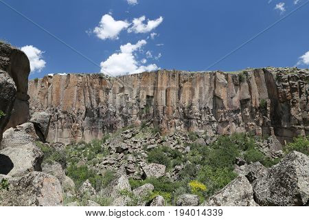 Ihlara Valley In Cappadocia, Turkey